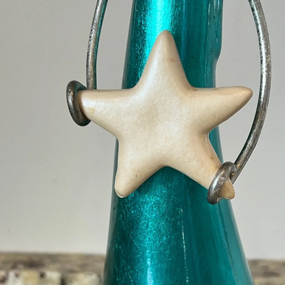 VTG Pier 1 “Mercury Glass” Snowman